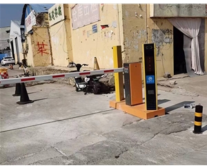 沂南车牌识一体机 直流无刷广告道闸